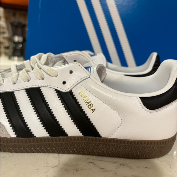 ADIDAS Samba OG J White - IE3675 JUNIOR SIZE Youth Sneakers Brand NEW - Picture 12 of 15